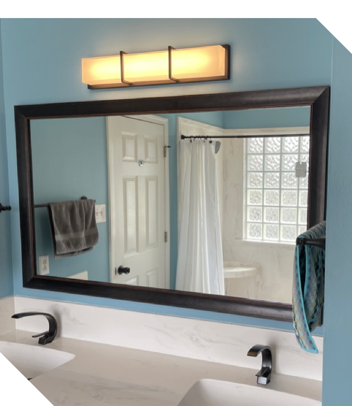 Wood Framed Mirror Custom Mirrors Commercial Mirrors